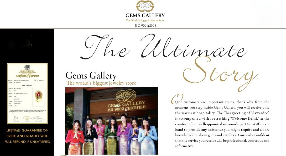 Gems Gallery Pattaya